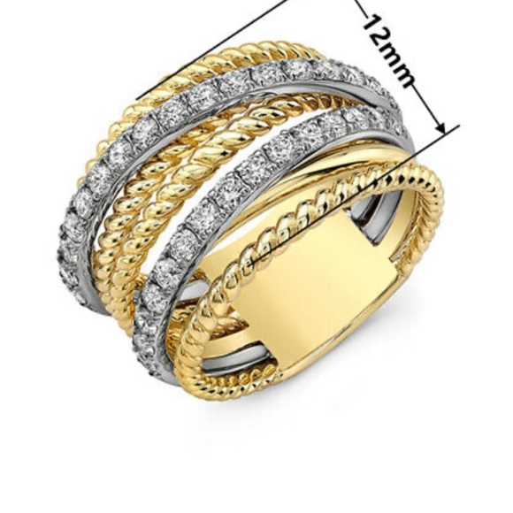 NEW 18k gold plated Ring - Picture 2 of 6